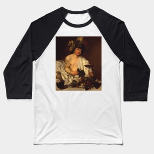 Bacchus - Michelangelo Merisi da Caravaggio Baseball T-Shirt